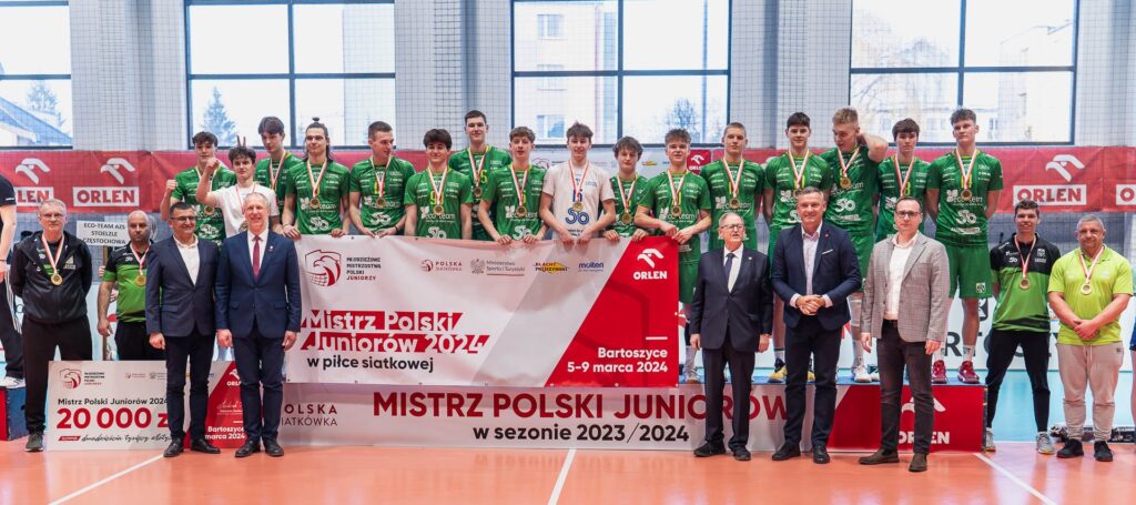 Siatkarze Eco-Team AZS Stoelzle Częstochowa zostali mistrzami Polski juniorów! 2