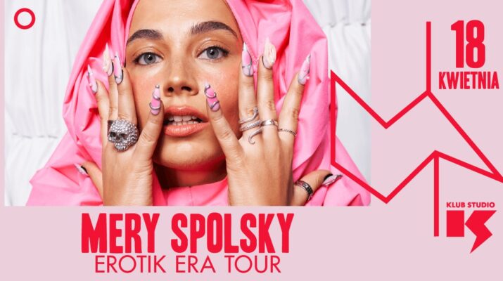 Mery Spolsky i "Erotik Era Tour" w krakowskim klubie Studio. Mamy podwójne zaproszenia [KONKURS] 6