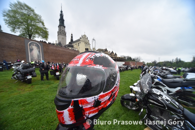 28 kwietnia motocykliści z całej Polski przyjadą na Jasną Górę. Policja apeluje o ostrożność