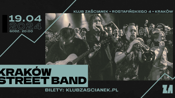 Koncert Kraków Street Band w Klubie Zaścianek. Mamy podwójne zaproszenia [KONKURS] 7