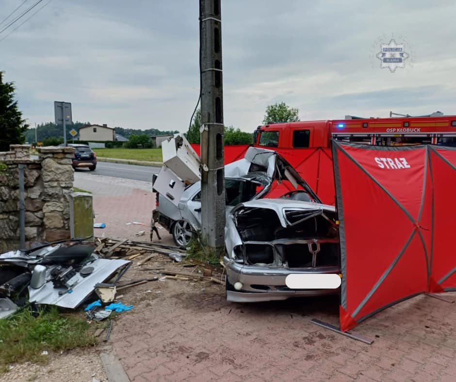 Śmiertelny wypadek w Kłobucku. Nie żyje 18-latka 3