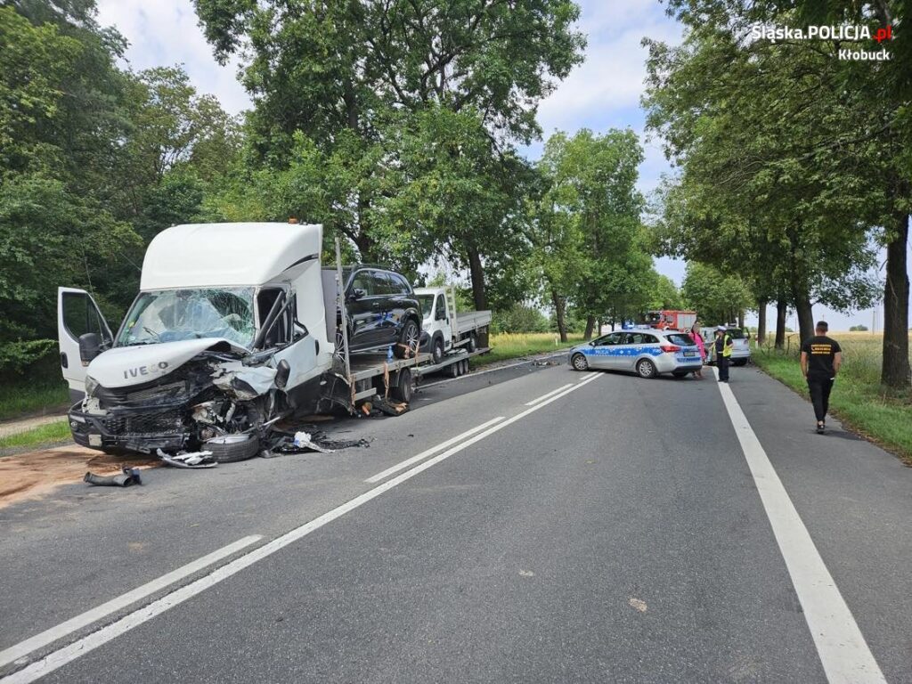 Dwa poważne wypadki w powiecie kłobuckim. Jeden z nich był śmiertelny 4