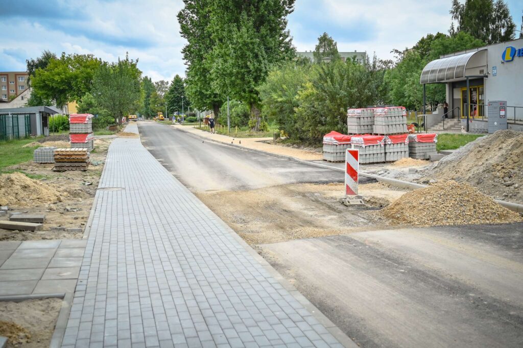 Prace na drogach w Częstochowie. Nowa sygnalizacja na skrzyżowaniach ul. Jasnogórskiej z Dąbrowskiego i Kilińskiego. 4