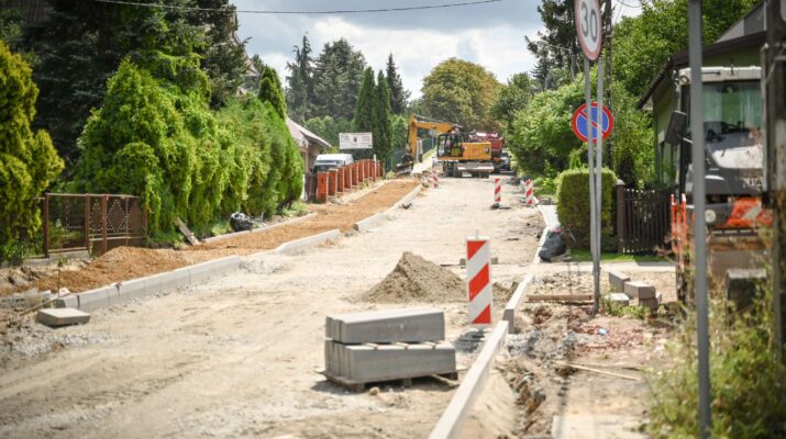 Jak wyglądają postępy prac na ul. Sportowej i Bohaterów Katynia? 2