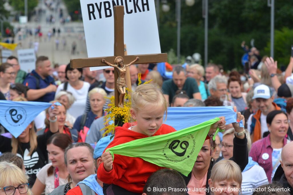 Jasna Góra. 79. Rybnicka Piesza Pielgrzymka i 21. Arch. Katowickiej 9