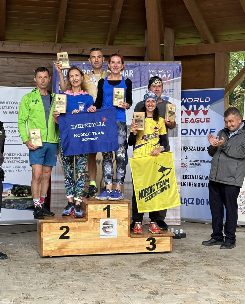 Zawodnicy Nordic Team Częstochowa w doskonałej formie! 7 razy na podium podczas drugiego Pucharu Polski Nordic Walking 2024 13