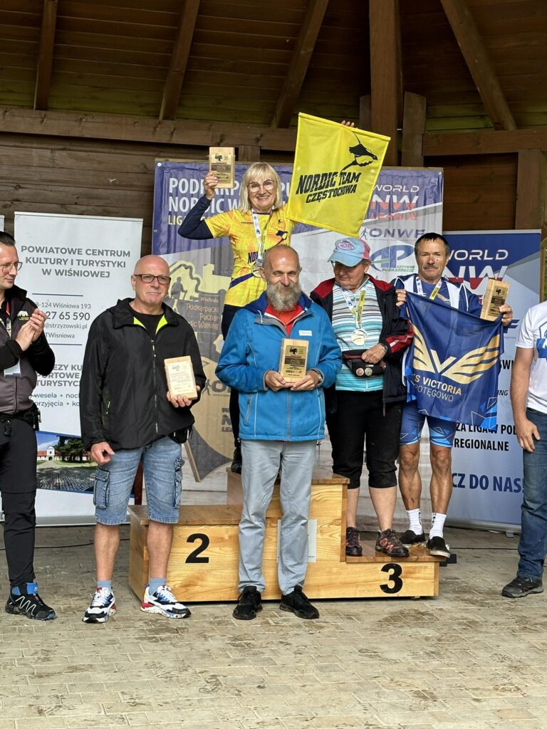 Zawodnicy Nordic Team Częstochowa w doskonałej formie! 7 razy na podium podczas drugiego Pucharu Polski Nordic Walking 2024 19