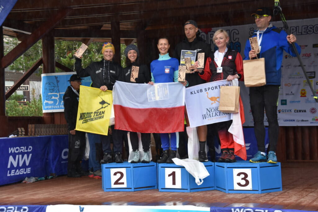 Nordic walking. Puchar Świata w Słowacji – trzy razy podium dla częstochowskich kijkarzy 1