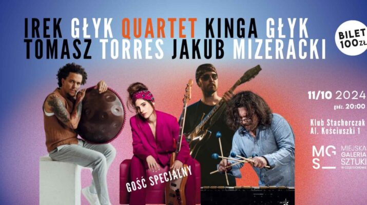 Irek Głyk Quartet wystąpi w klubie Stacherczak. Koncert już 11 października 2