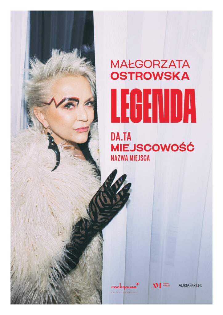 Małgorzata Ostrowska z "Legendą" w Częstochowie. Mamy podwójne zaproszenie [KONKURS] 2