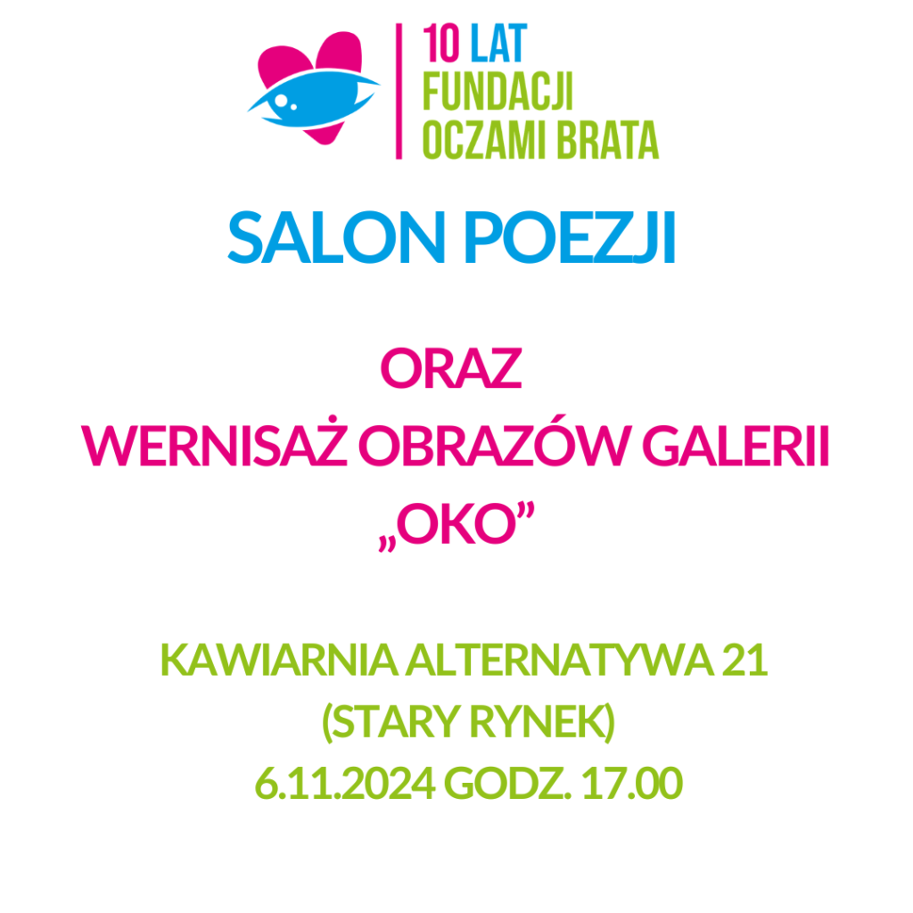 Wyjątkowy "Salon Poezji" w Kawiarni Alternatywa 21 2