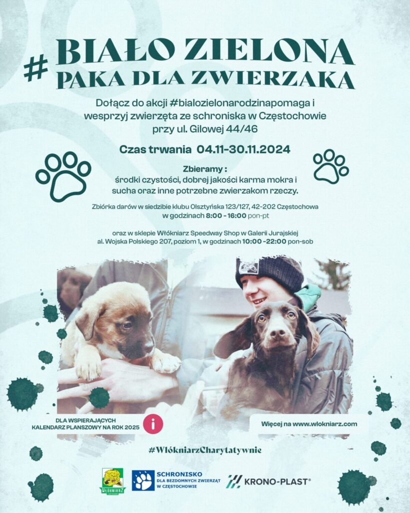 Włókniarz Częstochowa pomaga dzieciom z Kresów Wschodnich i zwierzakom ze schroniska... 2