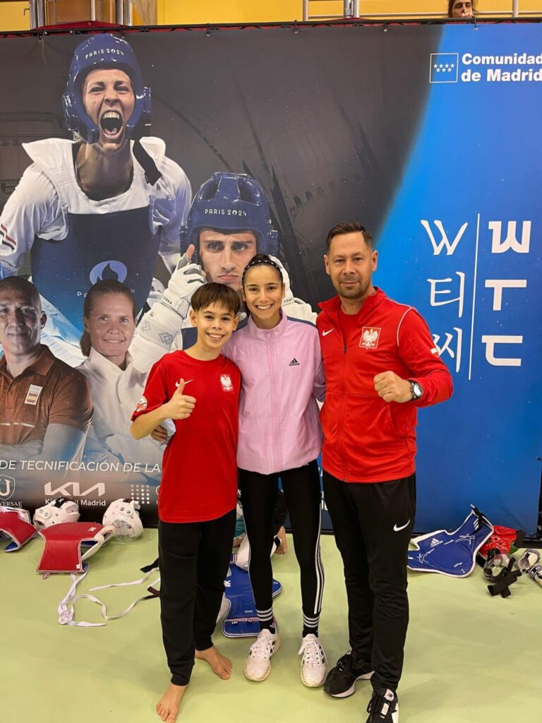 Przedstawiciele klubu Taekwondo Częstochowa byli w Madrycie na Winter Training Camp 4