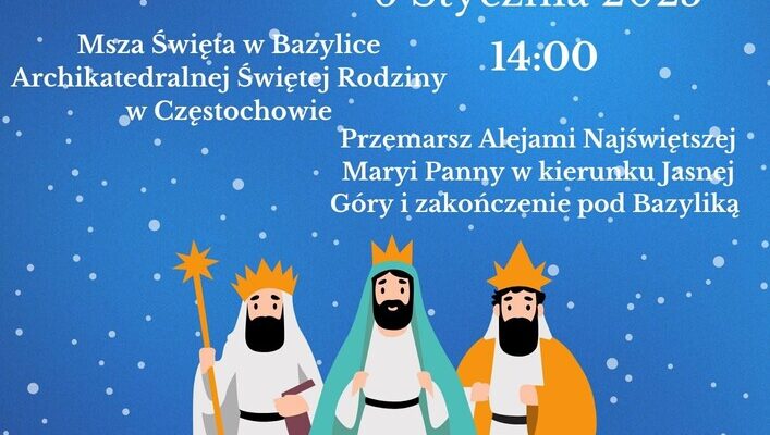 Orszak Trzech Króli przemierzy 6 stycznia ulice Częstochowy 7