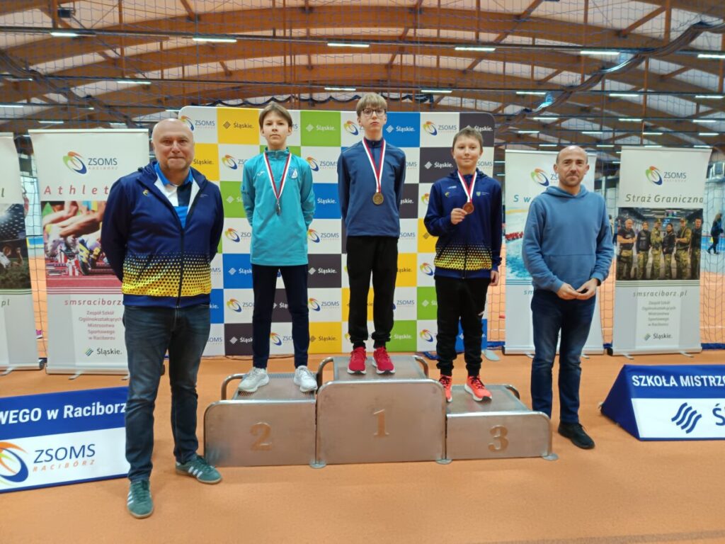 Zawodnicy CKS Budowlani wywalczyli 7 medali podczas lekkoatletycznych Halowych Mistrzostw Województwa Śląskiego w kategorii U14 i U12 1