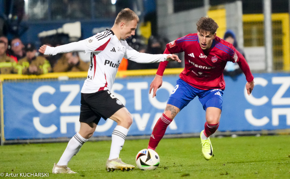 Raków Częstochowa pokonał Legię Warszawa 3:2, odniósł 5 zwycięstw z rzędu i jest liderem PKO BP Ekstraklasy!!! 8