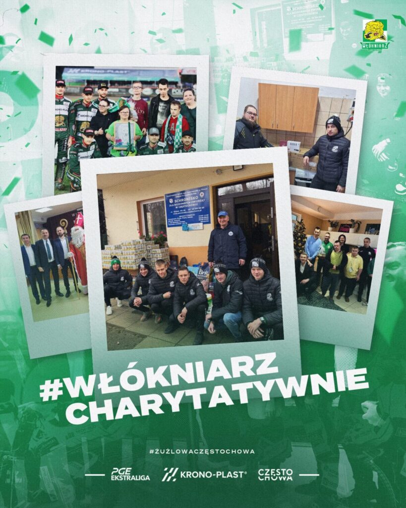 Żużlowcy i działacze Włókniarz organizowali charytatywną pomoc. Teraz podsumowali akcję #WłókniarzCharytatywnie 2