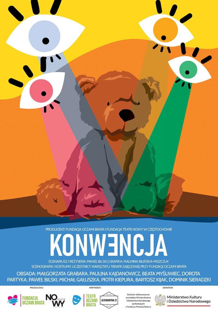 Kolejna premiera w Domu Oczami Brata. Pora na spektakl "Konwencja" 2