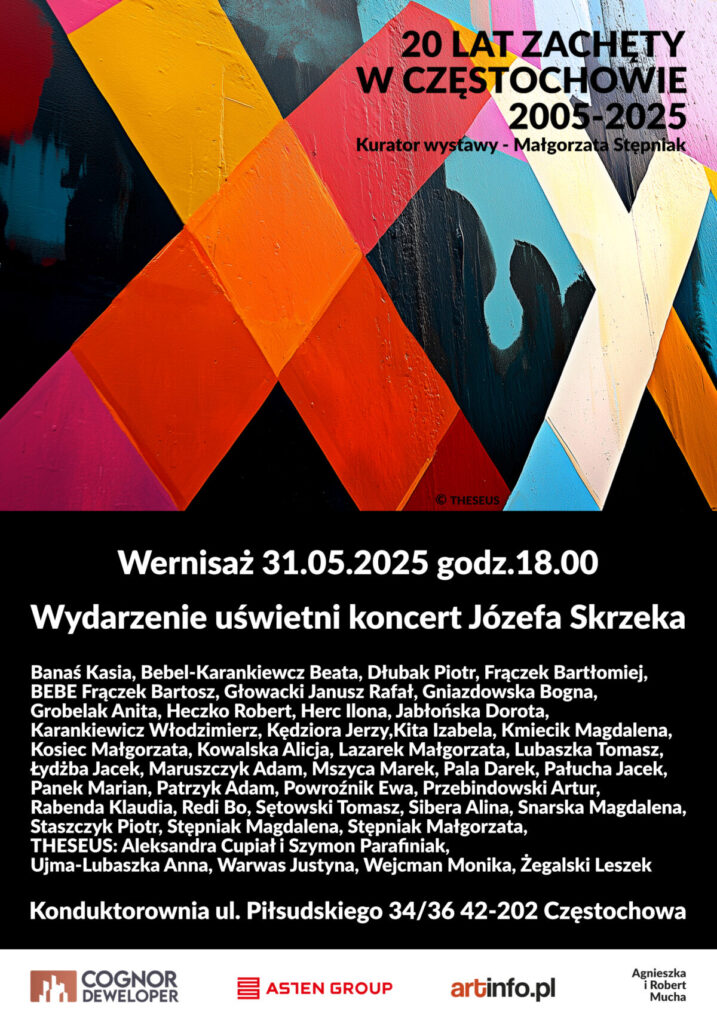 "20 lat Zachęty w Częstochowie". Wielka jubileuszowa wystawa w Konduktorowni 2