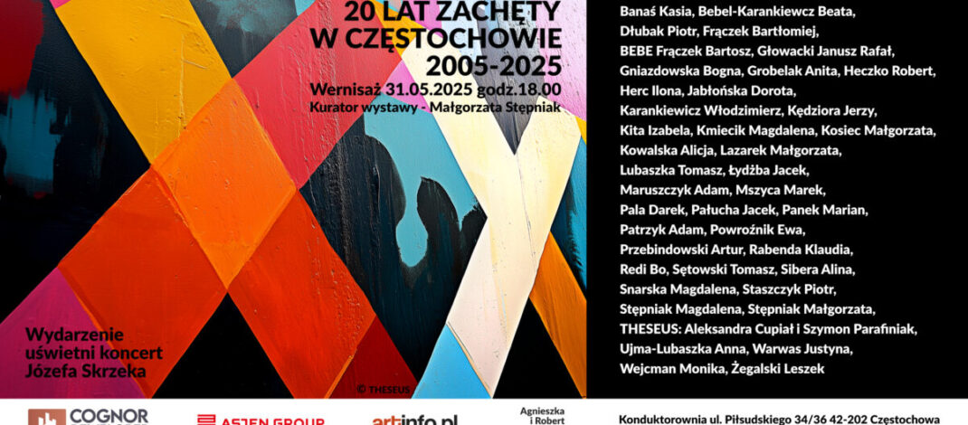 „20 lat Zachęty w Częstochowie”. Wielka jubileuszowa wystawa w Konduktorowni