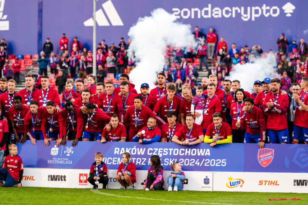 Raków wygrał z Widzewem i mógł cieszyć się z wicemistrzostwa Polski! To 4 medal w ciągu 5 ostatnich sezonów!!! 2