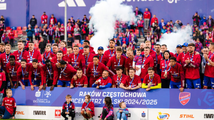 Raków wygrał z Widzewem i mógł cieszyć się z wicemistrzostwa Polski! To 4 medal w ciągu 5 ostatnich sezonów!!! 1