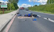 Blachownia: Koszmarny wypadek z udziałem motocyklisty!