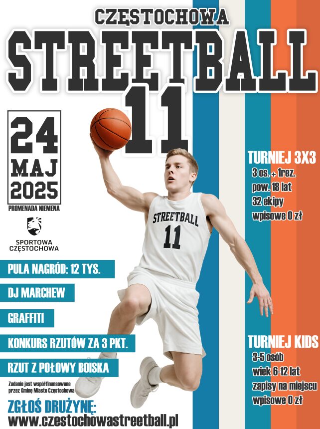 Streetball CUP 2025 po raz 11. zawita do Częstochowy! 3