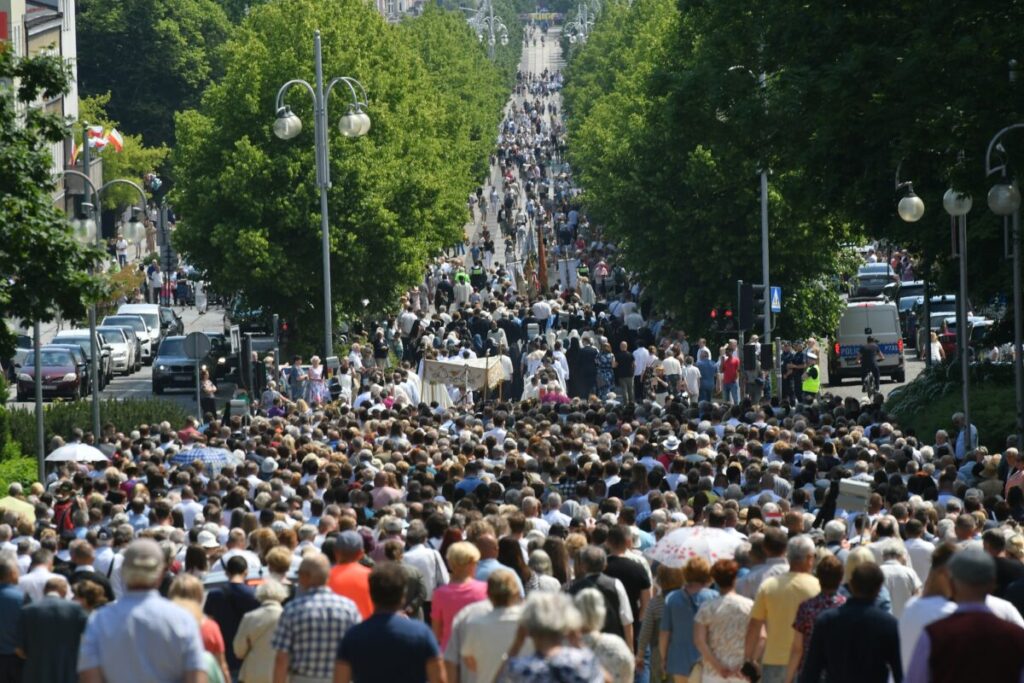 Uroczystość Bożego Ciała w Częstochowie [ZDJĘCIA] 10