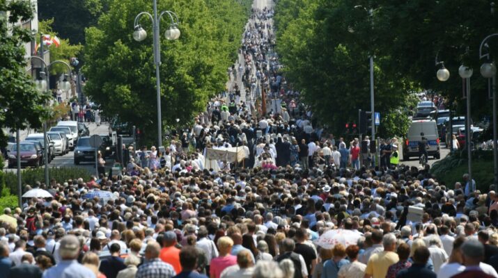 Boże Ciało 2025. Procesja wyruszy z Jasnej Góry do Archikatedry 1