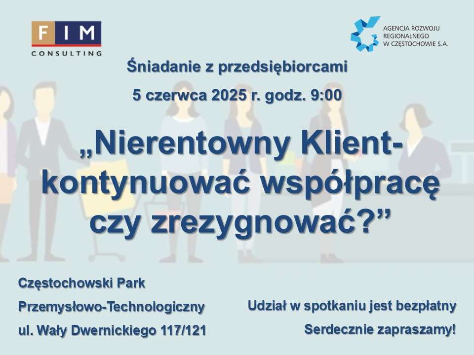 Kolejne "Śniadanie z przedsiębiorcami". Czerwcowa edycja już w czwartek! 2