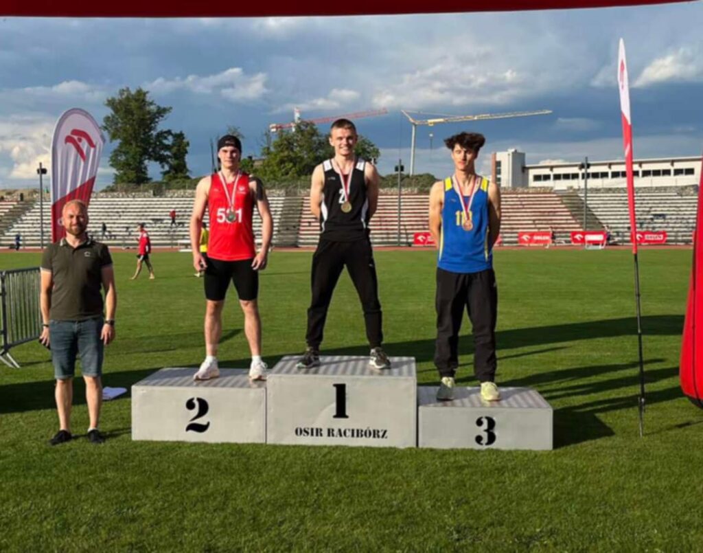 Zawodnik CTL Orlęta zdobył srebro w lekkiej atletyce 2