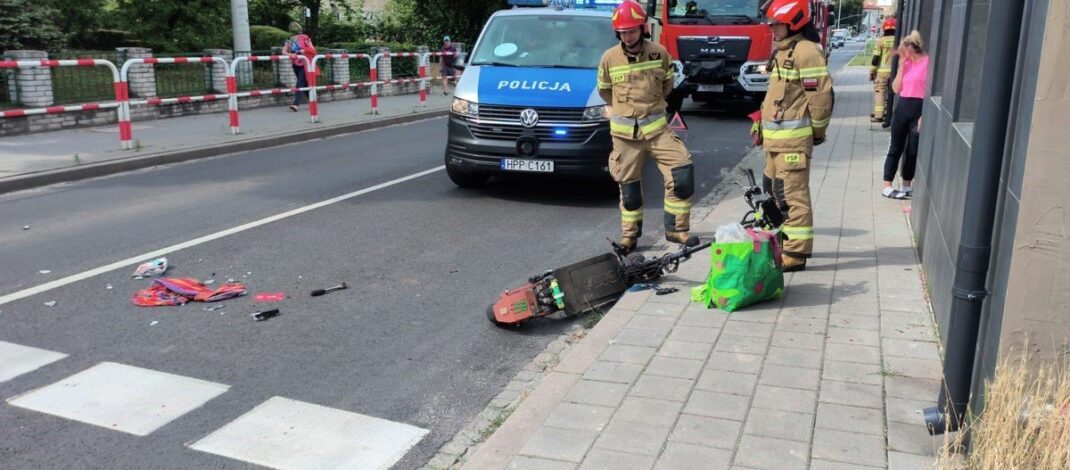 Częstochowa. 36-latek jechał pijany na hulajnodze elektrycznej