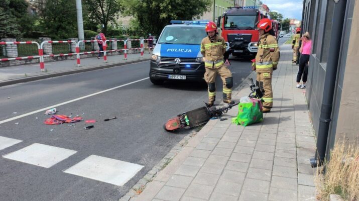 Częstochowa. 36-latek jechał pijany na hulajnodze elektrycznej 1