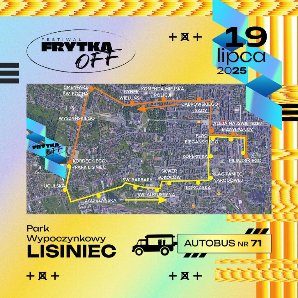 Zbliża się Festiwal Frytka Off. MPK uruchomi w Częstochowie dodatkową linię autobusową 2