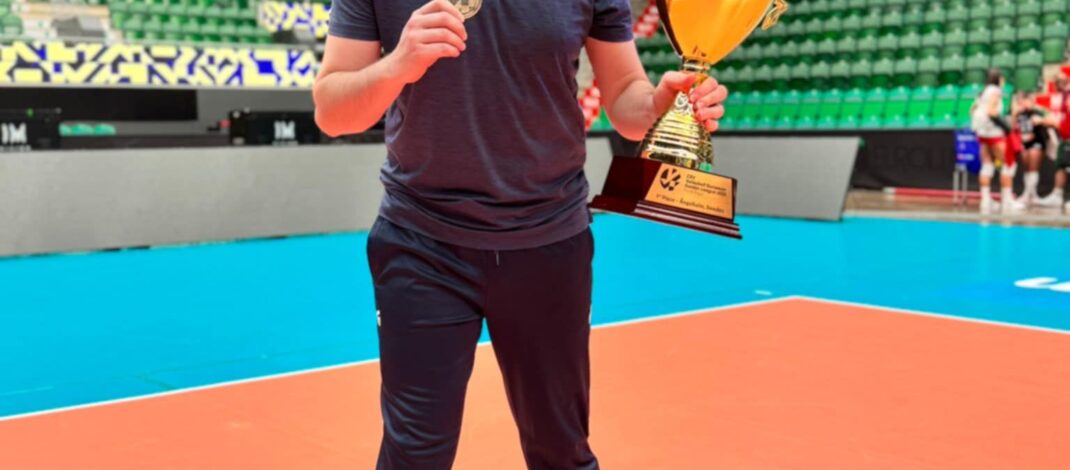 Fizjoterapeuta Norwida Częstochowa zdobył złoty medal z reprezentacją Ukrainy w Golden League!