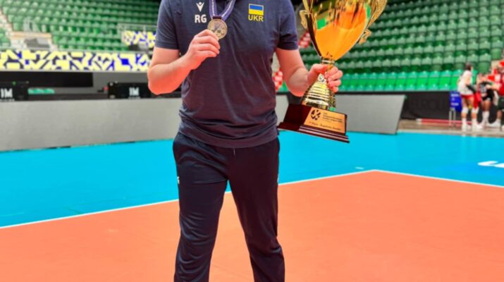 Fizjoterapeuta Norwida Częstochowa zdobył złoty medal z reprezentacją Ukrainy w Golden League! 1