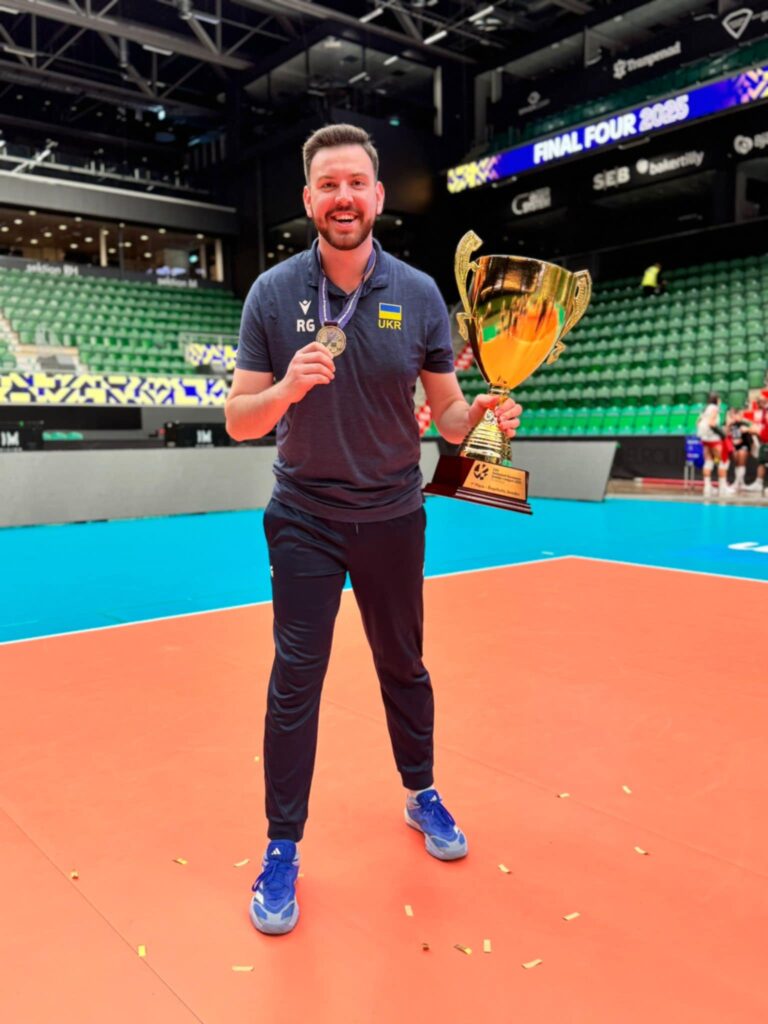 Fizjoterapeuta Norwida Częstochowa zdobył złoty medal z reprezentacją Ukrainy w Golden League! 2