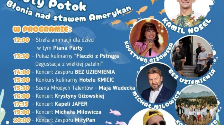 27. Święto Pstrąga już w niedzielę! Gwiazdami imprezy będą Giżowska, Milowicz i MiłyPan 4