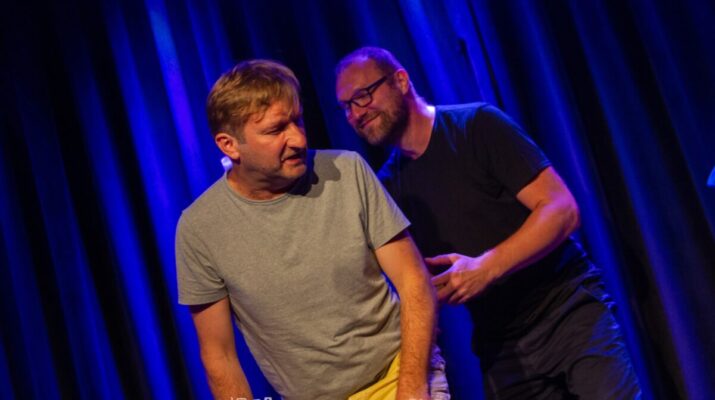 Pokaz improwizacji aktorskiej z Wojtkiem Tremiszewskim w Teatrze Nowym w Częstochowie 1