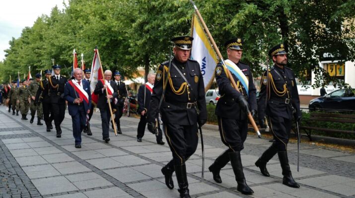 Częstochowscy strażnicy miejscy na 81. rocznicy wybuchu Powstania Warszawskiego 4
