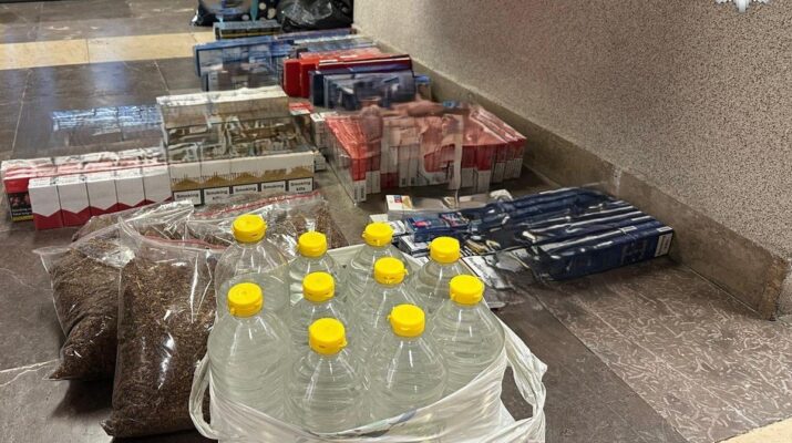 64-latek i ponad 151 tysięcy papierosów, tytoń oraz alkohol bez akcyzy... 1