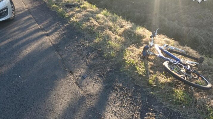 Kompletnie pijany motorowerzysta najechał na 43-letnią rowerzystkę 1