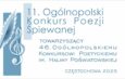 Można się zgłaszać do 11. Ogólnopolskiego Konkursu Poezji Śpiewanej „***żyje się tylko chwilę…”