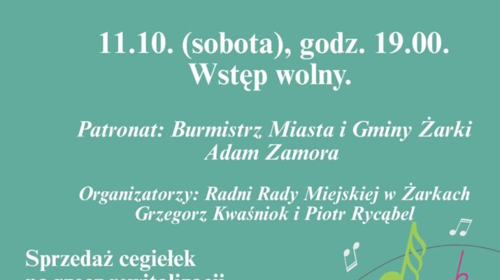 11.10. (sobota) Koncert Jurassic Brass w Przybynowie 2