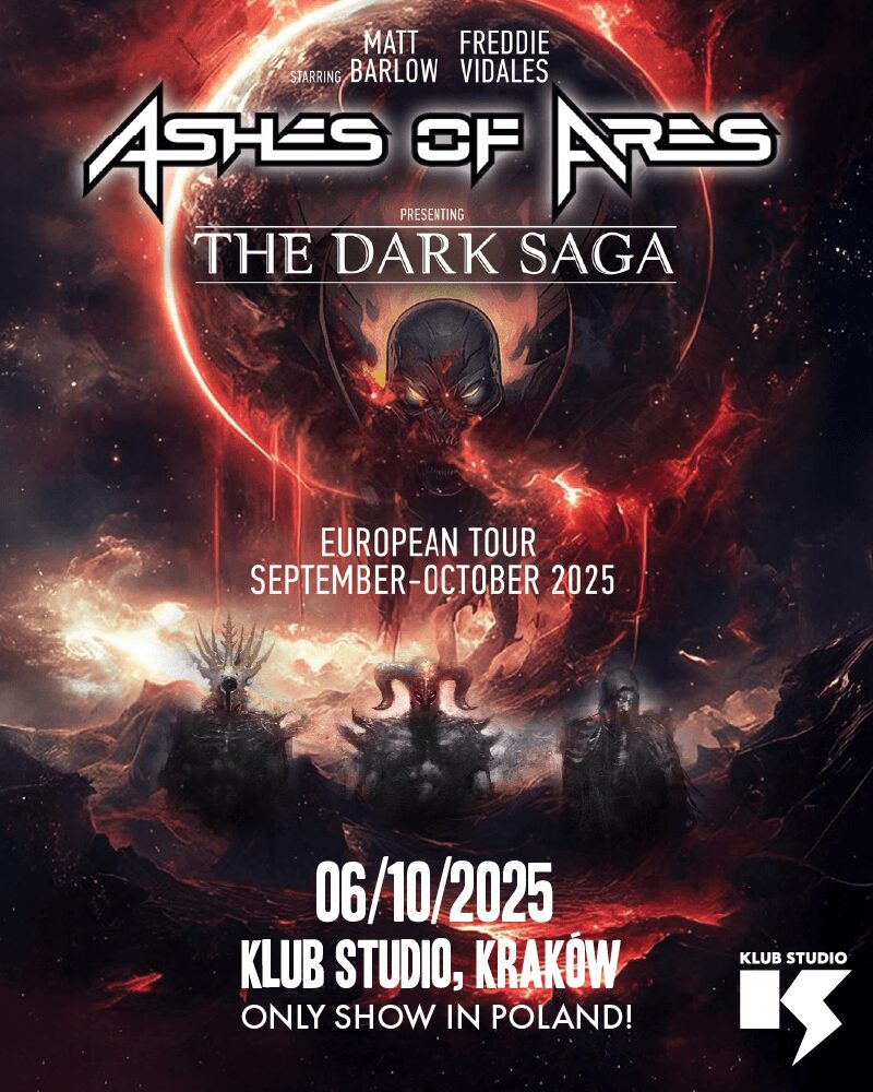 Ashes of Ares na jedynym koncercie w Polsce. Zespół wystąpi w klubie Studio. Mamy dwa podwójne zaproszenia [KONKURS] 55