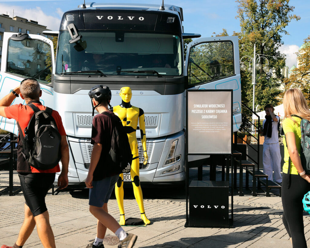 Częstochowa. Ostatni dzień Volvo for Safety na pl. Biegańskiego 2