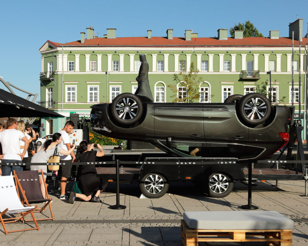 Częstochowa. Ostatni dzień Volvo for Safety na pl. Biegańskiego 1
