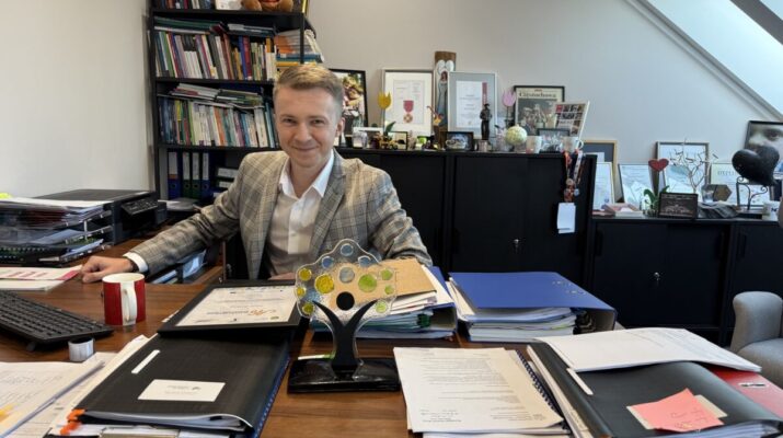 Paweł Bilski - prezes Fundacji Oczami Brata otrzymał tytuł Lidera Śląskiej Ekonomii Społecznej 1