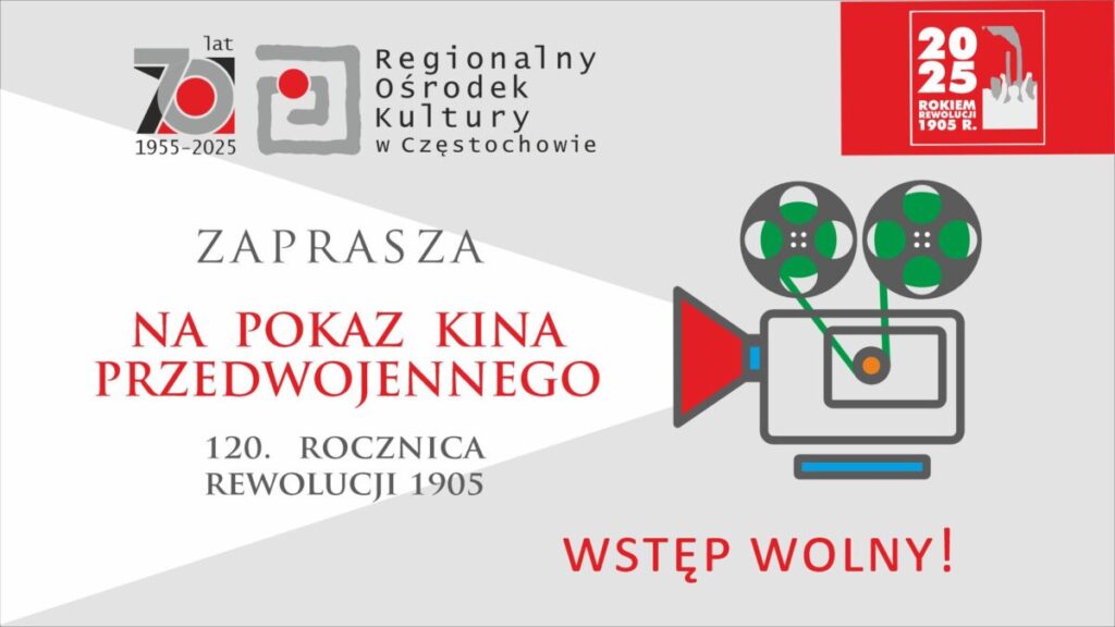 ROK zaprasza na trzy projekcje filmowe z okazji obchodów 120. Rocznicy Rewolucji 1905 roku 2